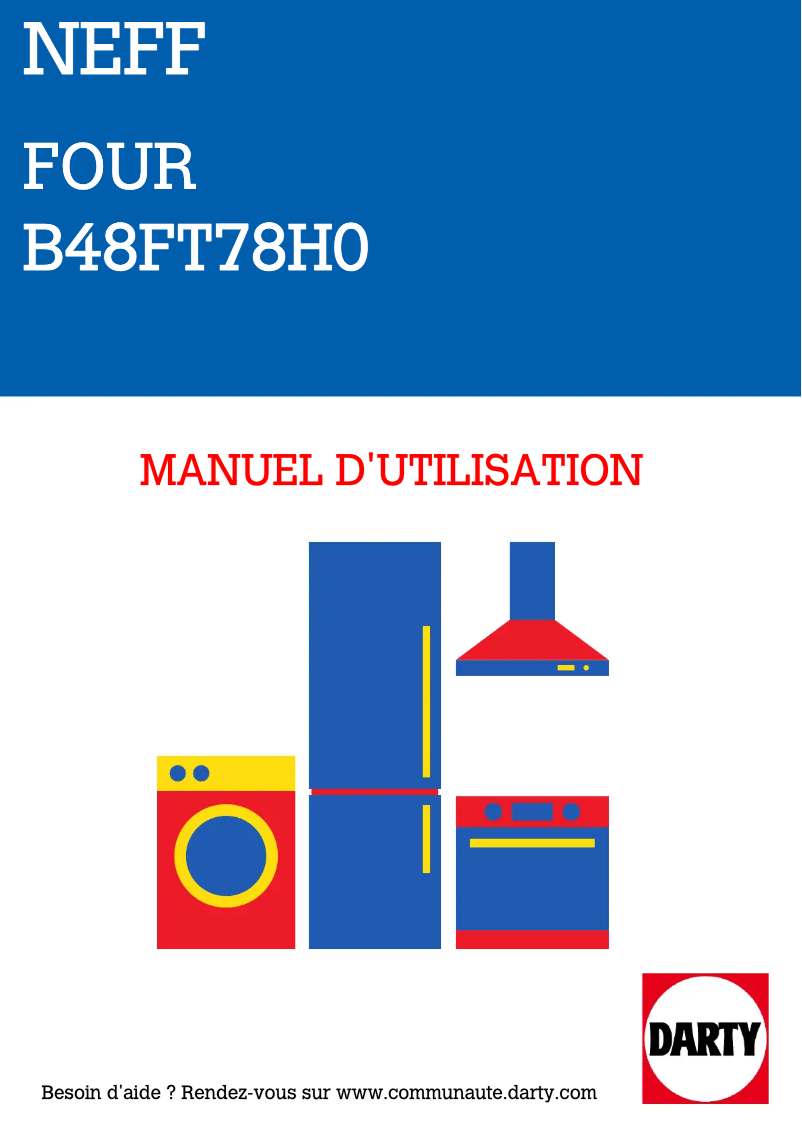 Page n°1 - Manuel utilisateur Neff B48FT78H0