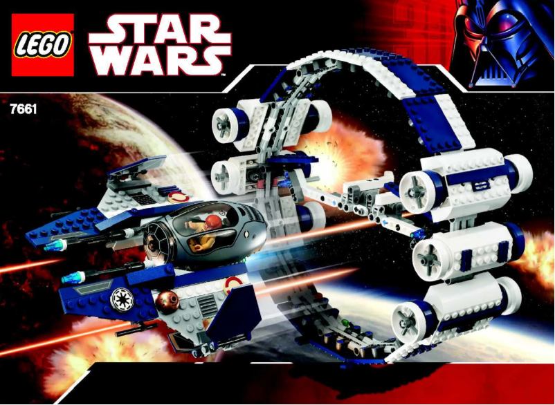 Page n°1 - Manuel utilisateur Lego Jedi Starfighter (TM) with Hyperdrive Booste