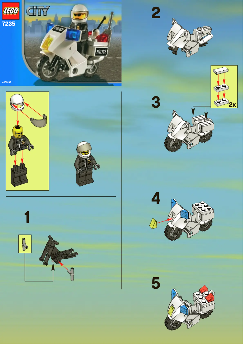Page n°1 - Manuel utilisateur Lego City CoPack with 4 boxes