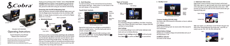 Image de la première page du manuel de l'appareil SLR 600