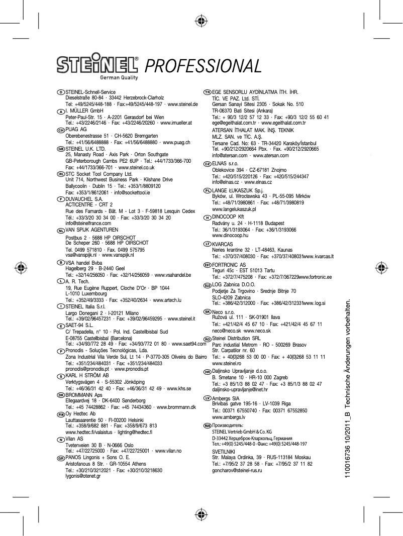 Image de la première page du manuel de l'appareil ST 008789