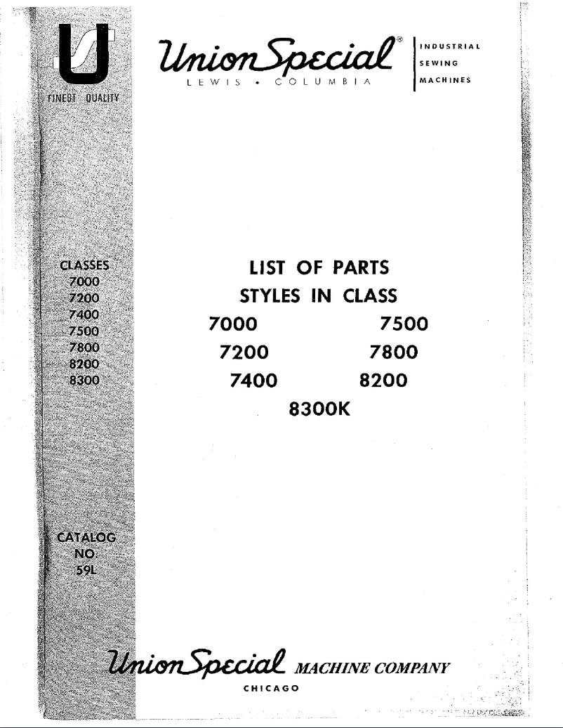 Image de la première page du manuel de l'appareil 7400