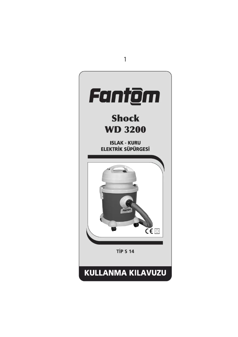 Page n°1 - Manuel utilisateur Fantom Shock WD 3200