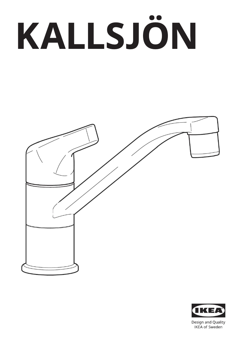 Página 1 del manual Manual de usuario Ikea KALLSJÖN 105.072.87