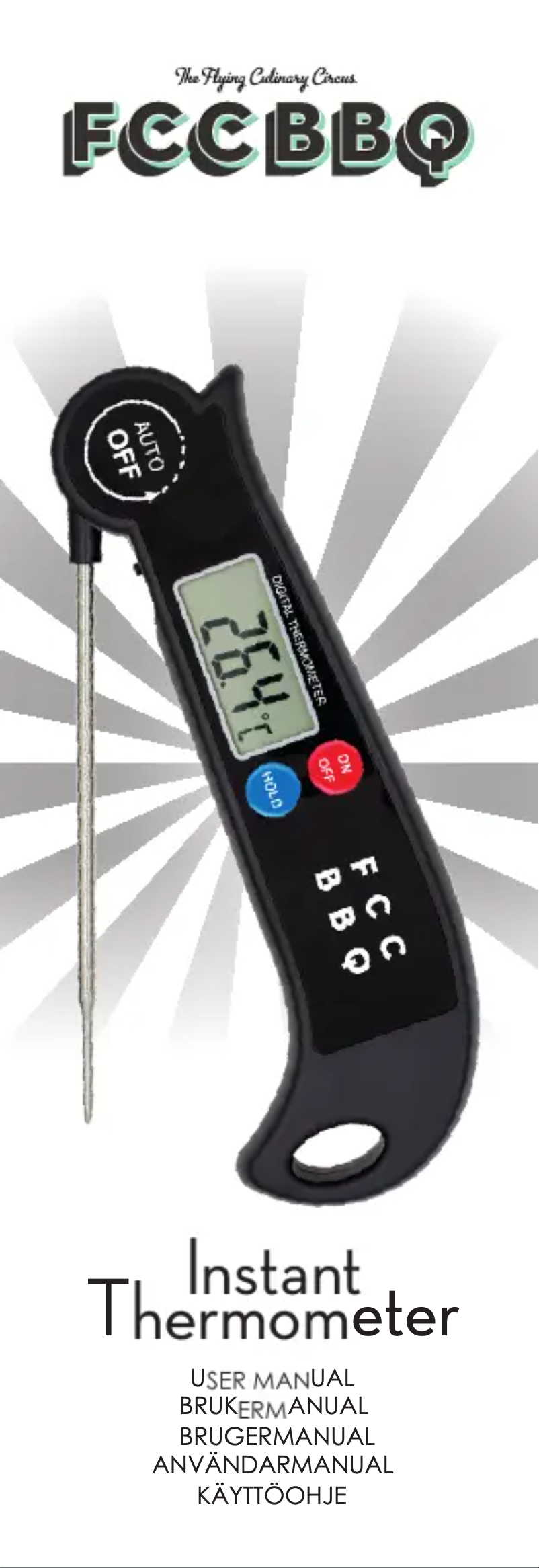 Page 1 de la notice Manuel utilisateur FCC BBQ FCC-A-10032