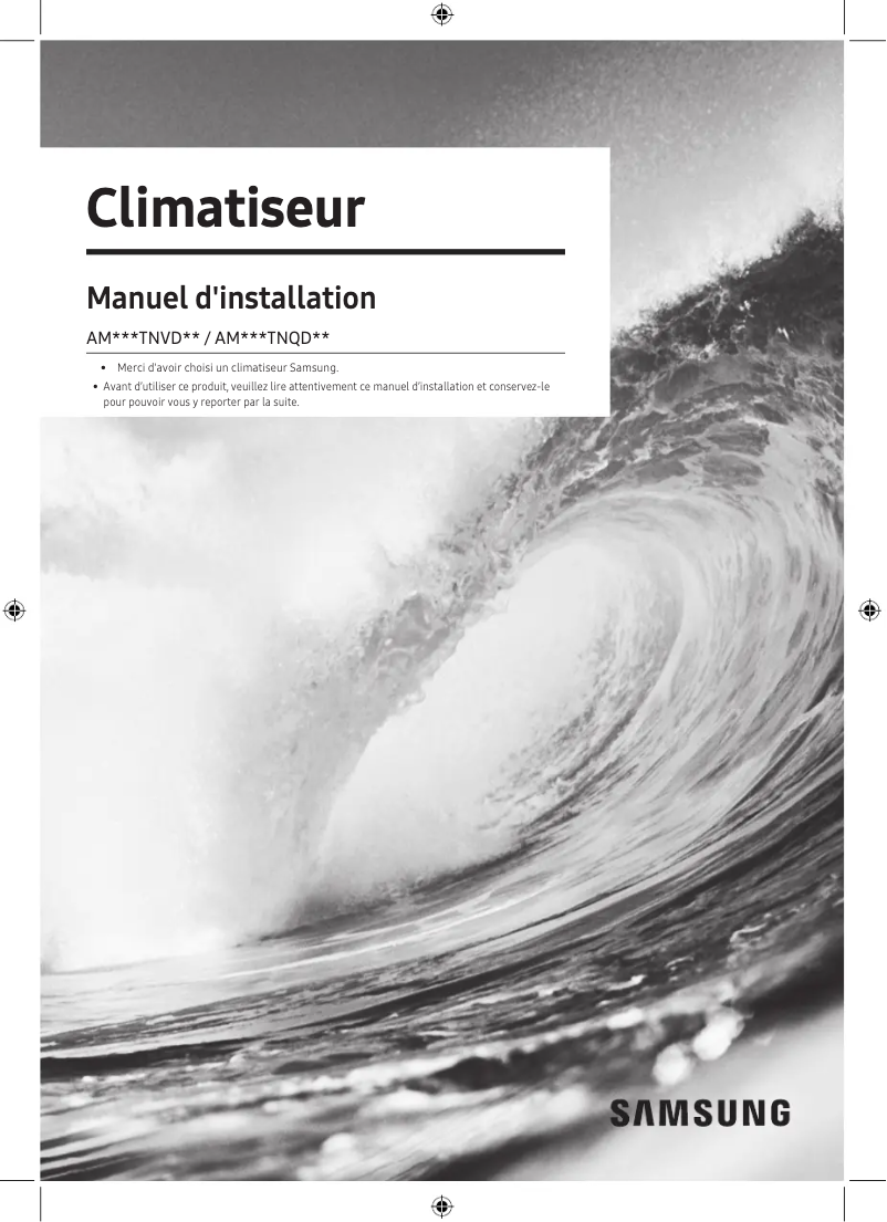 Image de la première page du manuel de l'appareil AM056TNQDKH