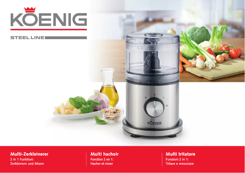 Page n°1 - Manuel utilisateur Koenig B04204