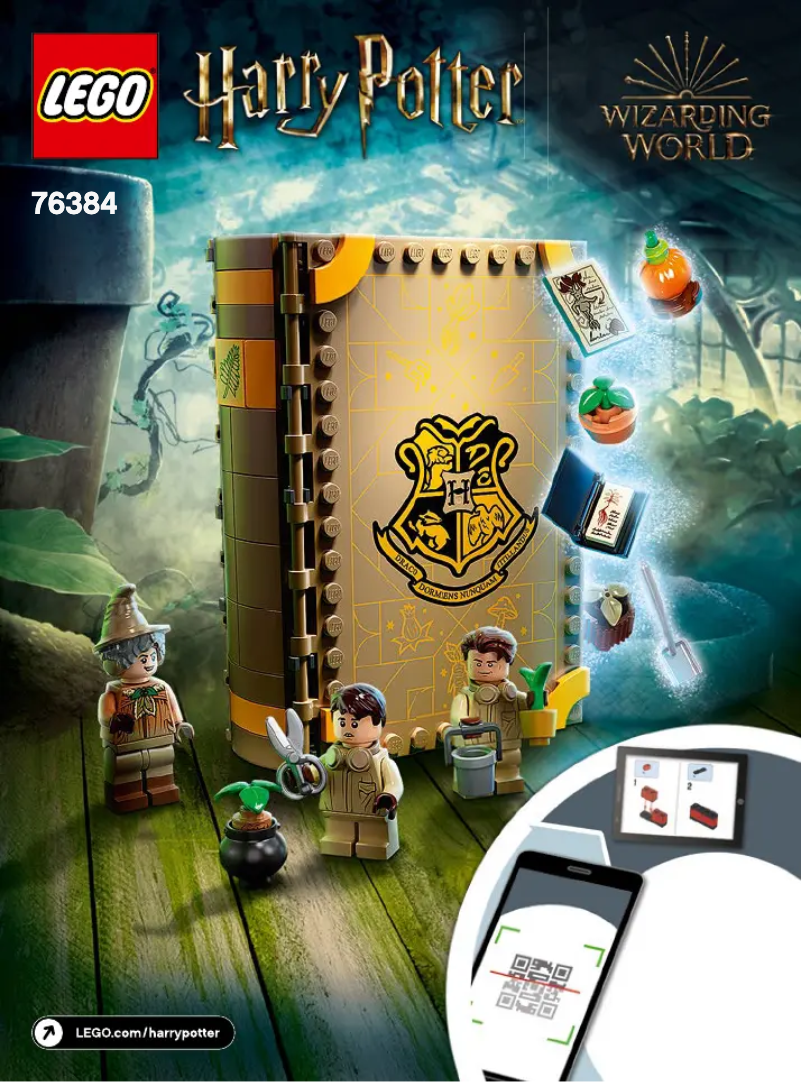 Page 1 de la notice Manuel utilisateur Lego Harry Potter 76384