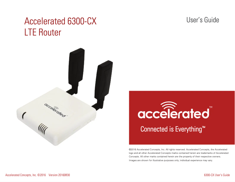 Image de la première page du manuel de l'appareil 6300-CX