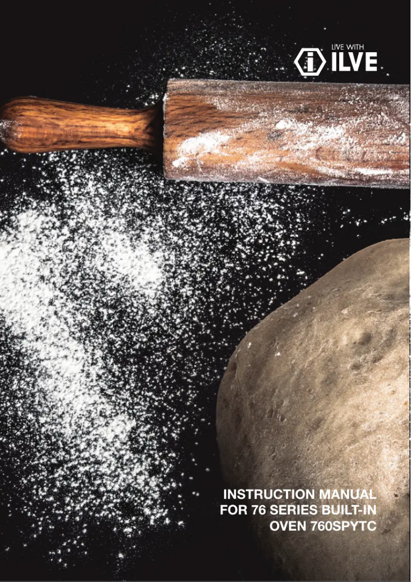 Page n°1 - Manuel utilisateur Ilve 760SPYTC