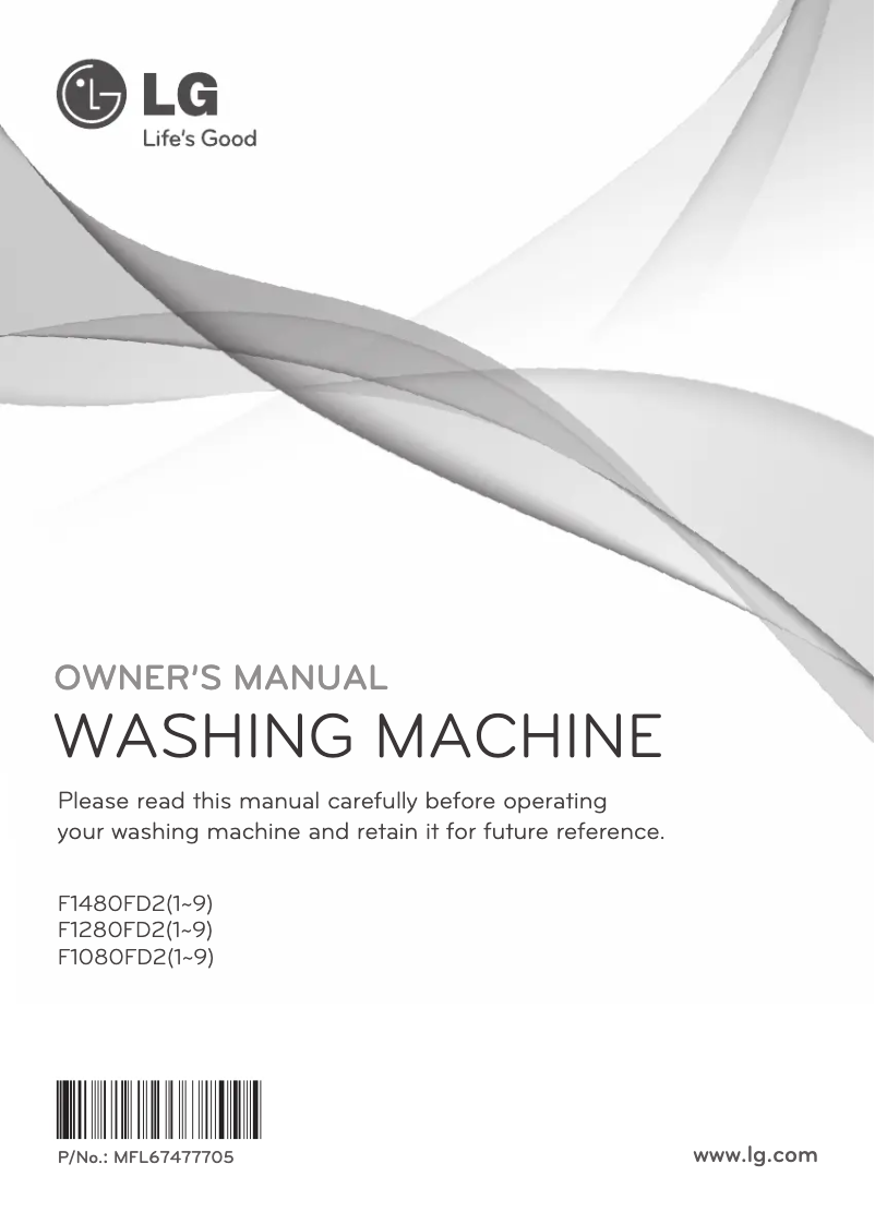 Image de la première page du manuel de l'appareil F1480FD2