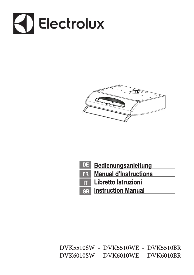 Page n°1 - Manuel utilisateur Electrolux DVK6010WE