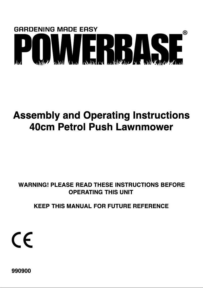 Page 1 de la notice Manuel utilisateur Powerbase PBPM 40P