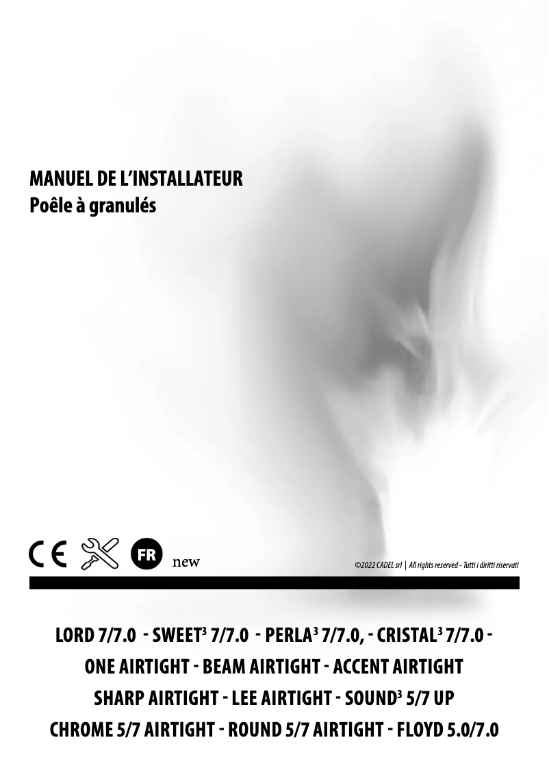 Page n°1 - Guide d'installation Cadel Sweet 7