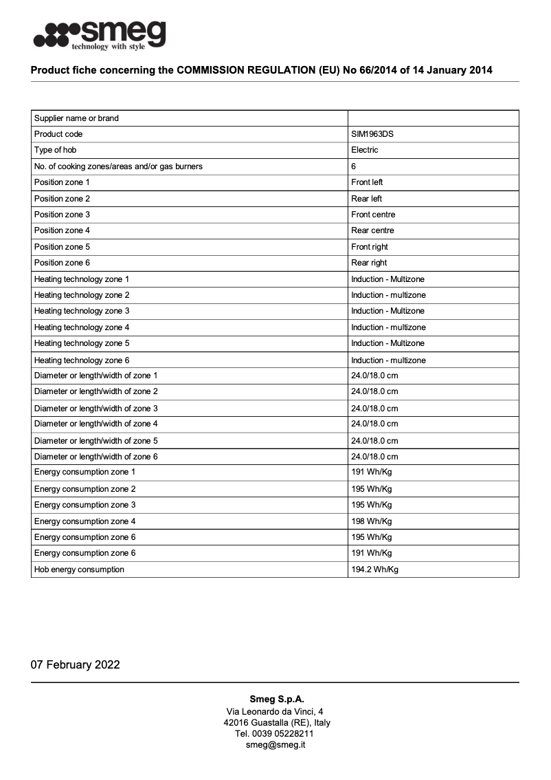 Image de la première page du manuel de l'appareil SIM1963DS