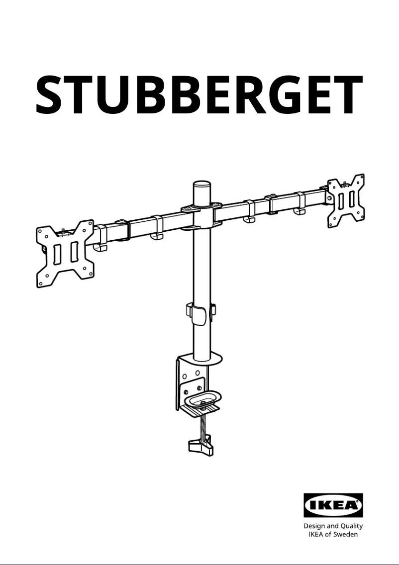 Image de la première page du manuel de l'appareil STUBBERGET 405.814.50