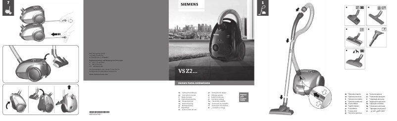 Page n°1 - Manuel utilisateur Siemens VSZ2B112
