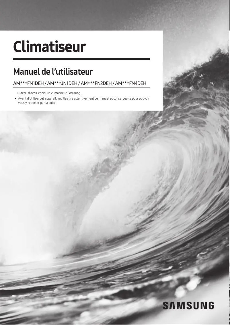 Page n°1 - Mode d'emploi Samsung AM090FN4DEH
