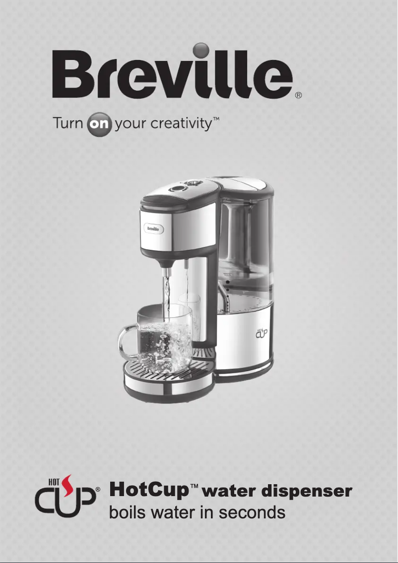 Page 1 de la notice Manuel utilisateur Breville HotCup VKJ476