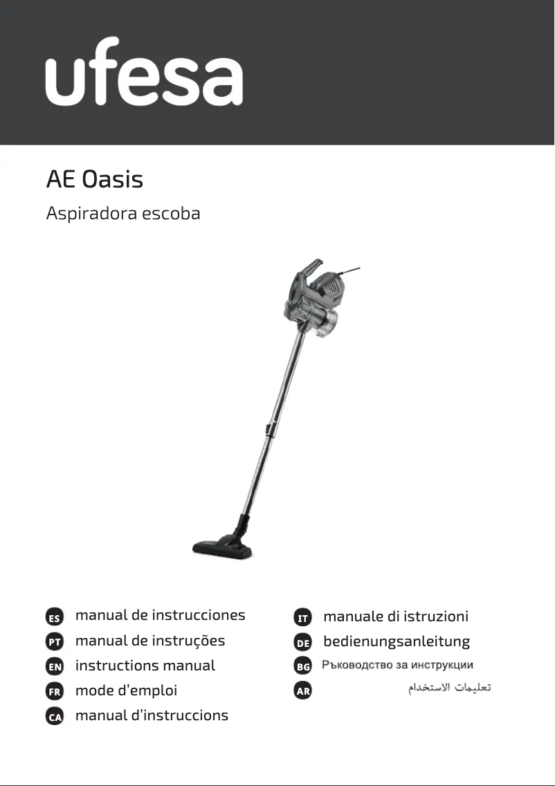 Page n°1 - Manuel utilisateur Ufesa Oasis