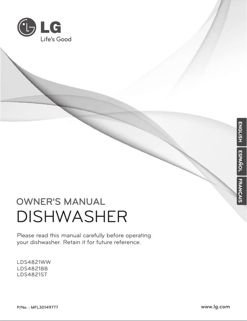 Page n°1 - Manuel utilisateur LG LDS4821BB
