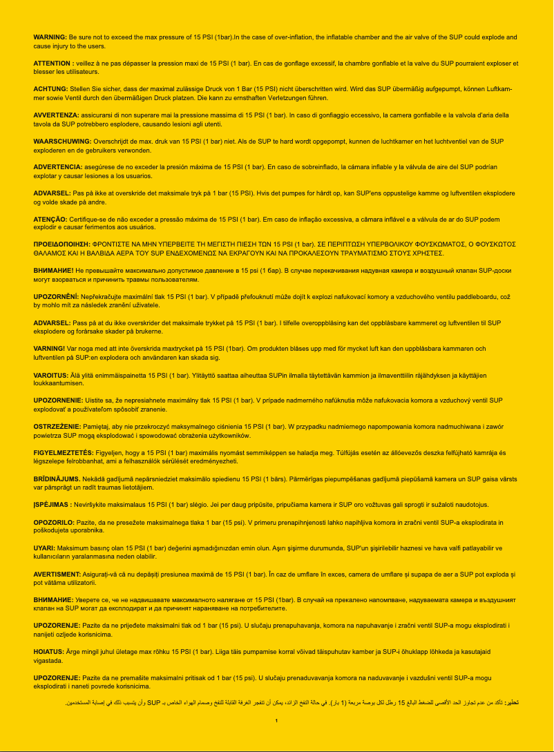 Página 1 del manual Manual de usuario Bestway Hydro-Force 65342