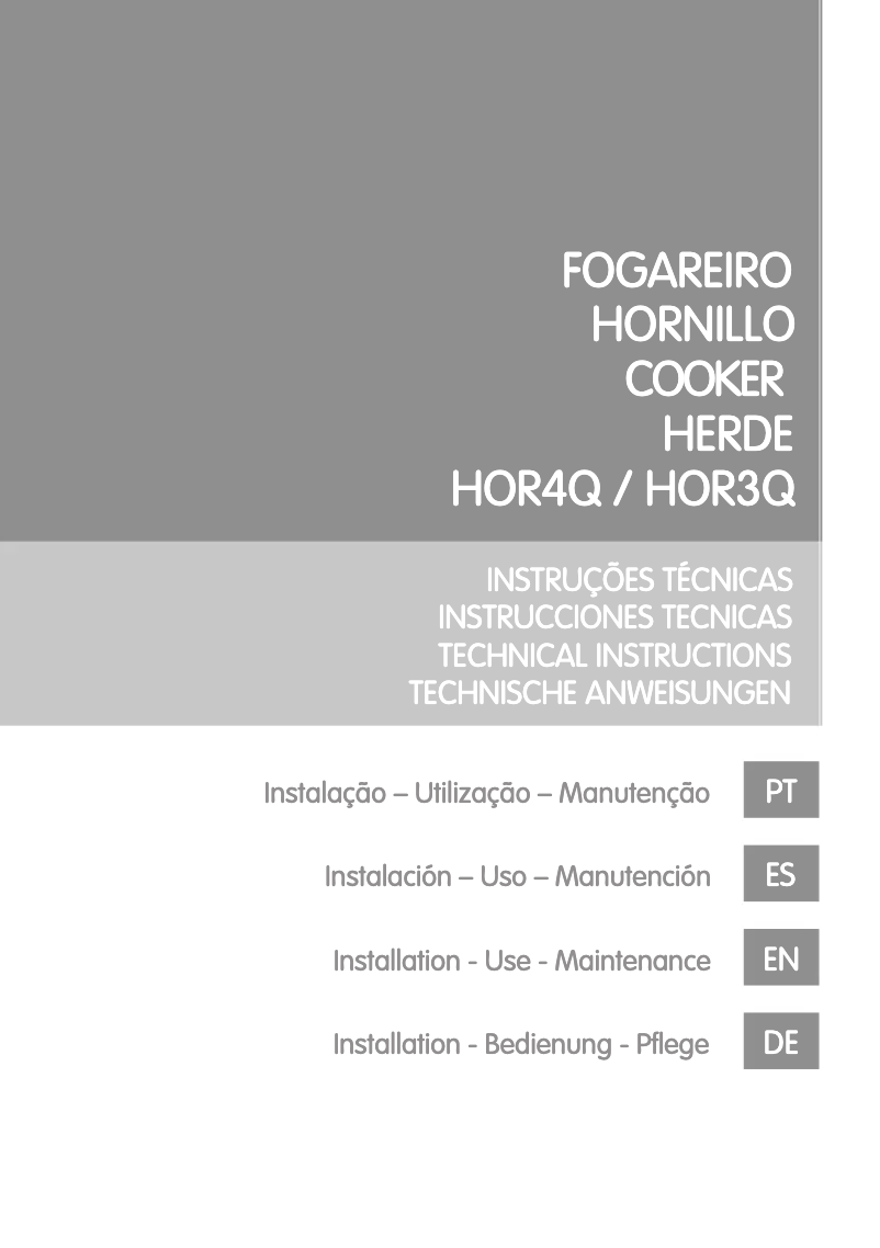 Page 1 de la notice Manuel utilisateur Meireles HOR 4QV TE