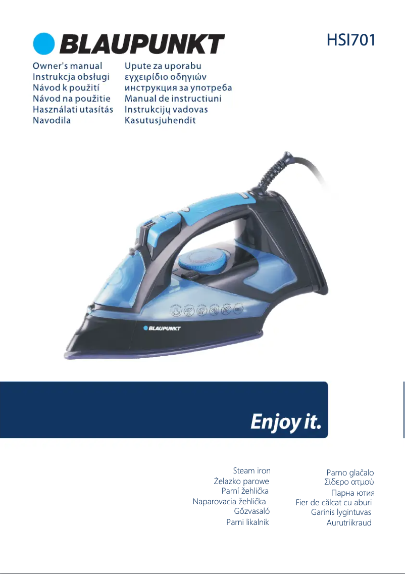 Page n°1 - Manuel utilisateur Blaupunkt HSI701