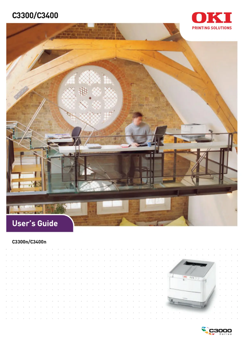 Page 1 de la notice Manuel utilisateur OKI C3300n