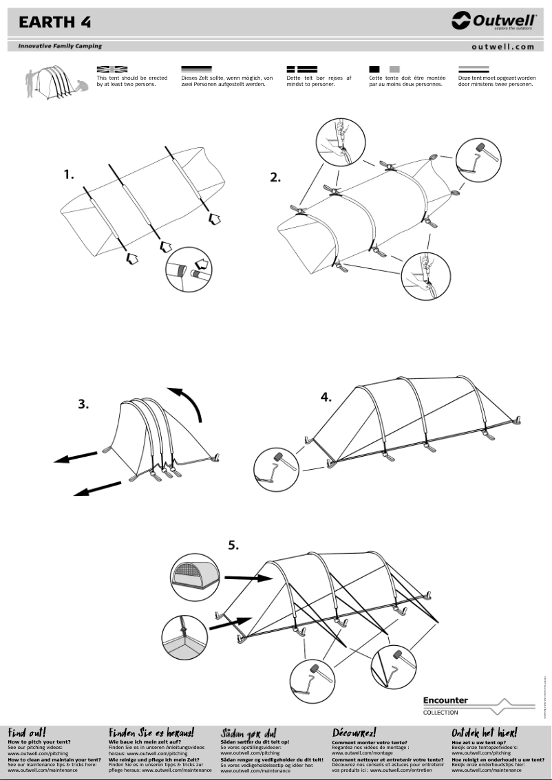 Imagen de la primera página del manual del dispositivo Earth 4