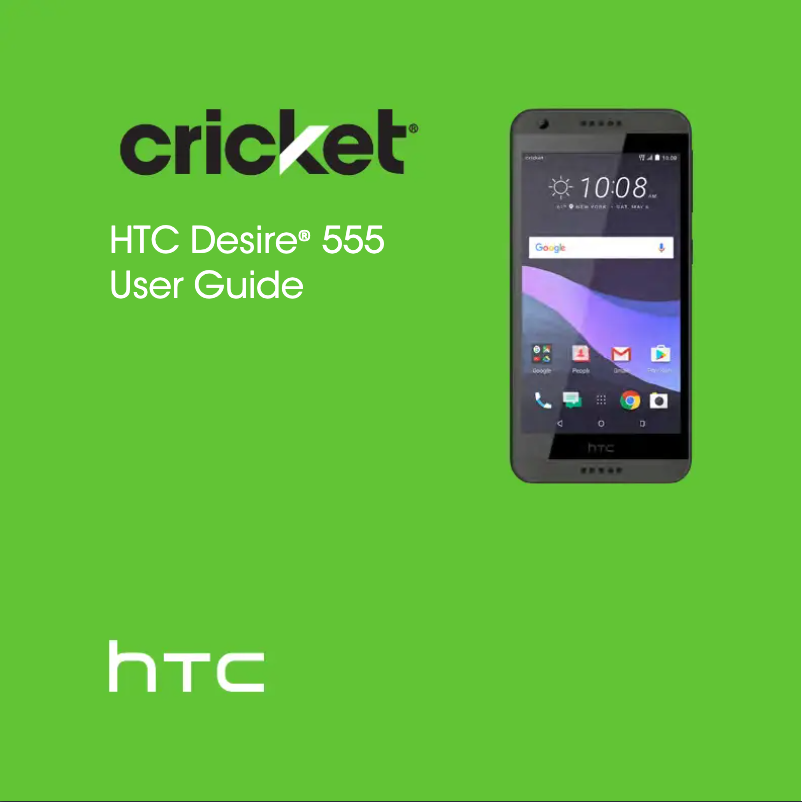 Page n°1 - Manuel utilisateur HTC Desire 555