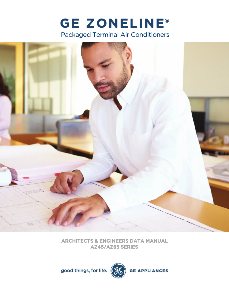 Page 1 of the manual User Manual GE AZ45E09EAP