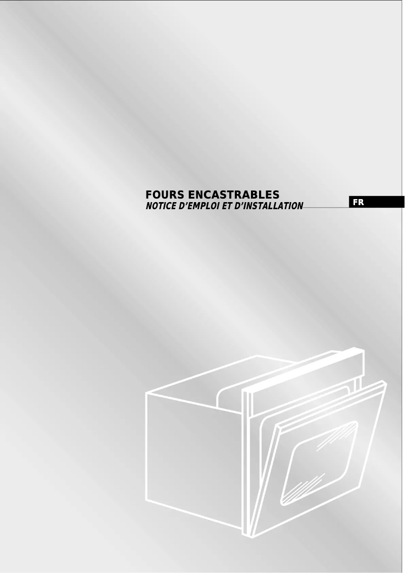 Page 1 de la notice Manuel utilisateur Candy FO FP835 CAL