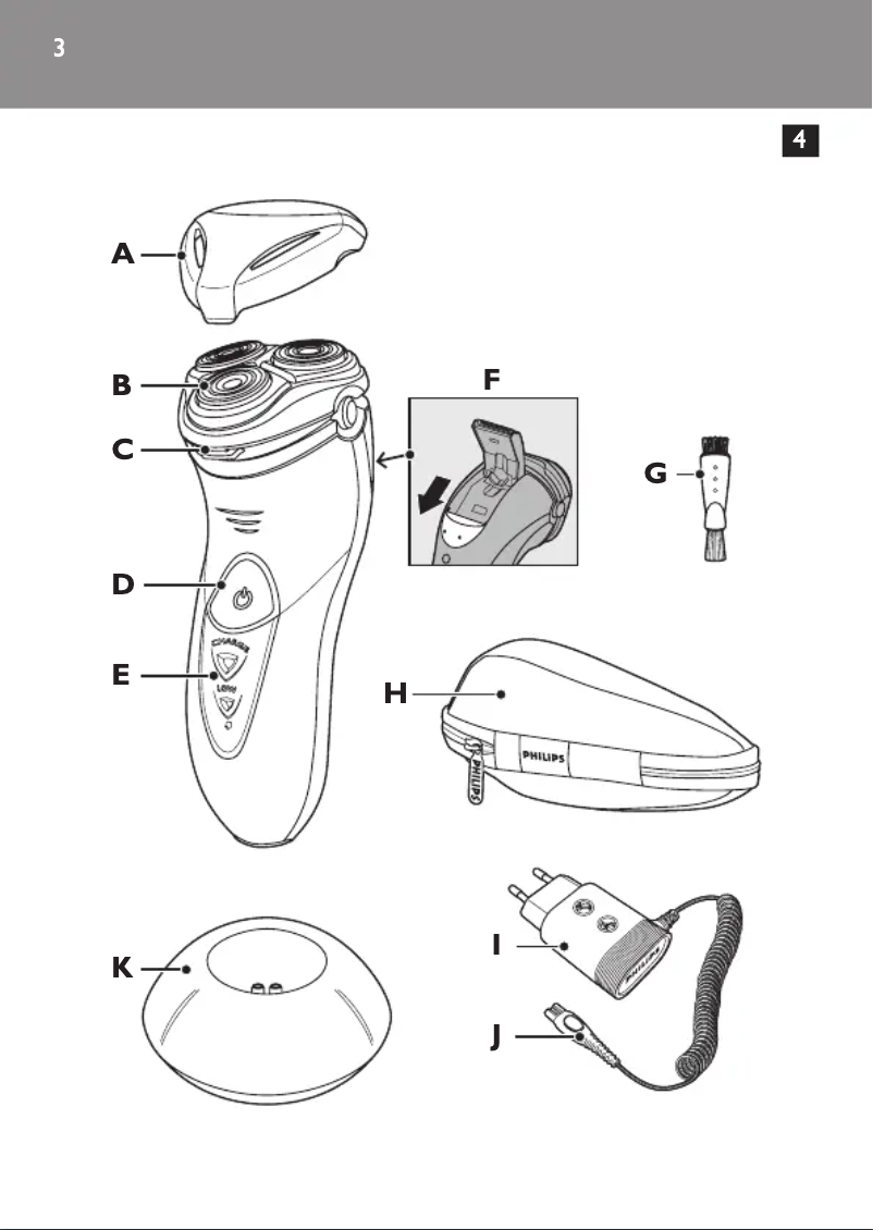 Página 1 del manual Manual de usuario Philips 8200 series HQ8200