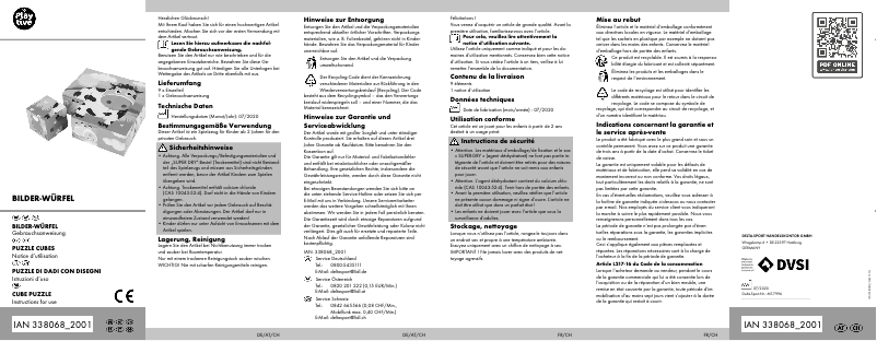 Image de la première page du manuel de l'appareil IAN 338068