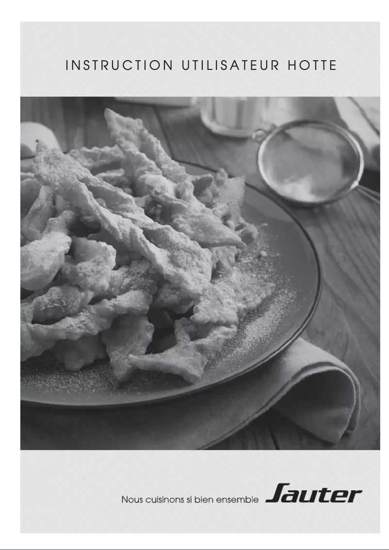 Page 1 de la notice Manuel utilisateur Sauter SHR4922W