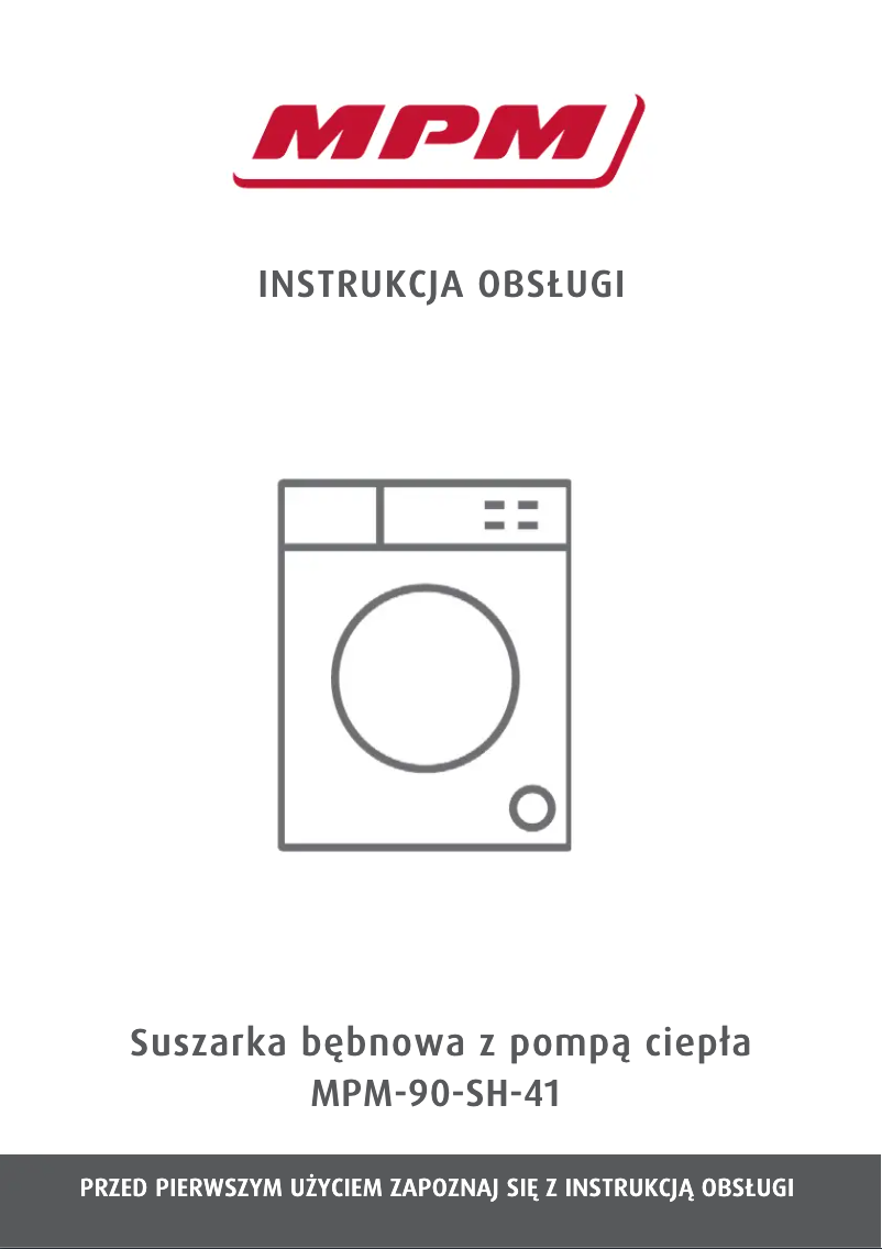 Page 1 de la notice Manuel utilisateur MPM MPM-90-SH-41