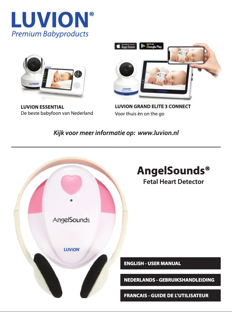 Page 1 de la notice Manuel utilisateur Luvion AngelSounds