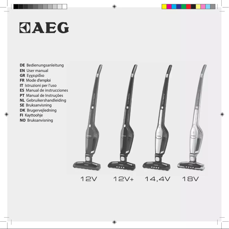 Página 1 del manual Manual de usuario AEG Ergorapido