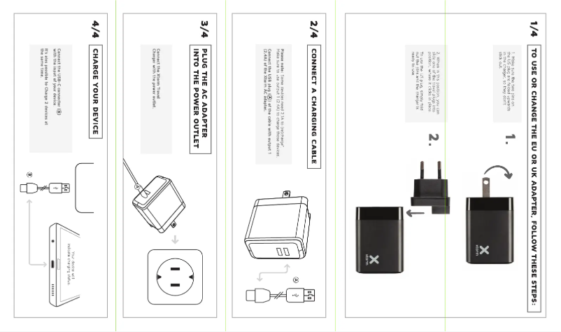 Image de la première page du manuel de l'appareil XA011