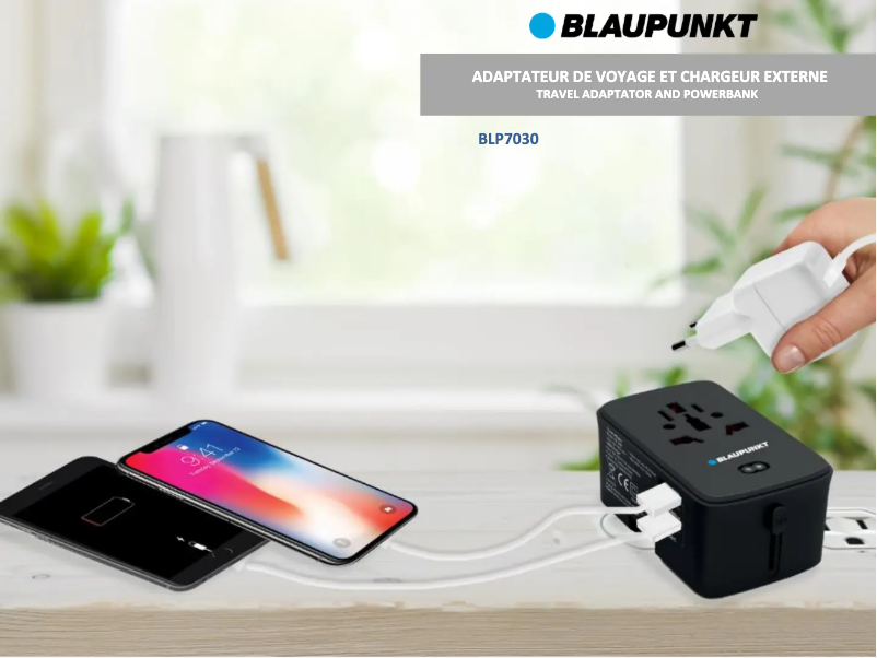 Image de la première page du manuel de l'appareil BLP7030