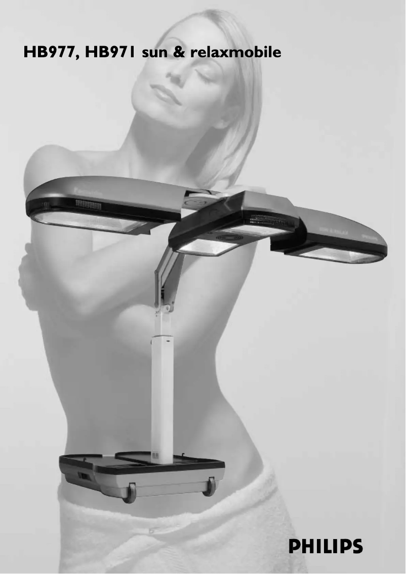 Page 1 de la notice Manuel utilisateur Philips Sun & Relax Mobile HB977