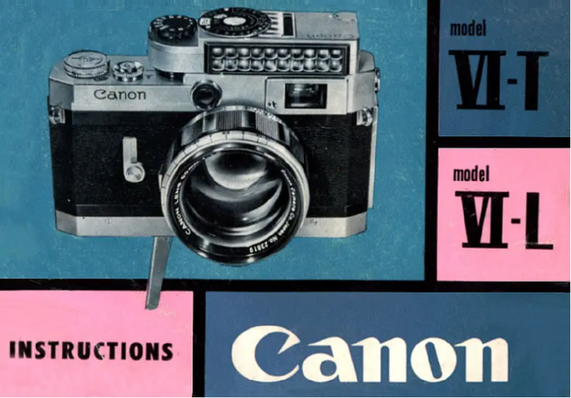 Image de la première page du manuel de l'appareil VI-T