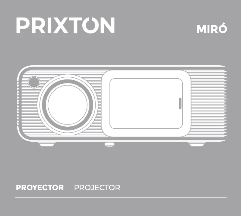Page 1 de la notice Manuel utilisateur Prixton Miró