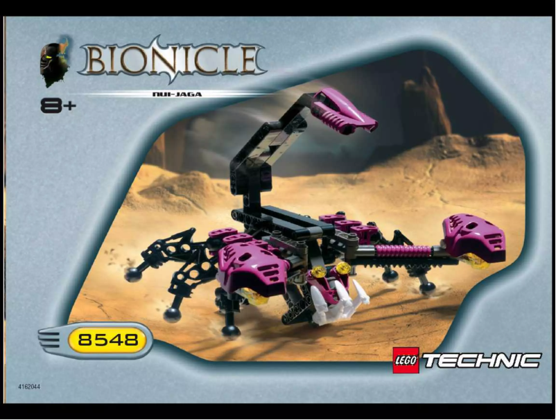 Page n°1 - Manuel utilisateur Lego Bionicle 8548