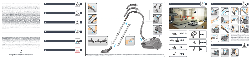 Página 1 del manual Manual de usuario Tefal City Space Cyclonic TW2523RA