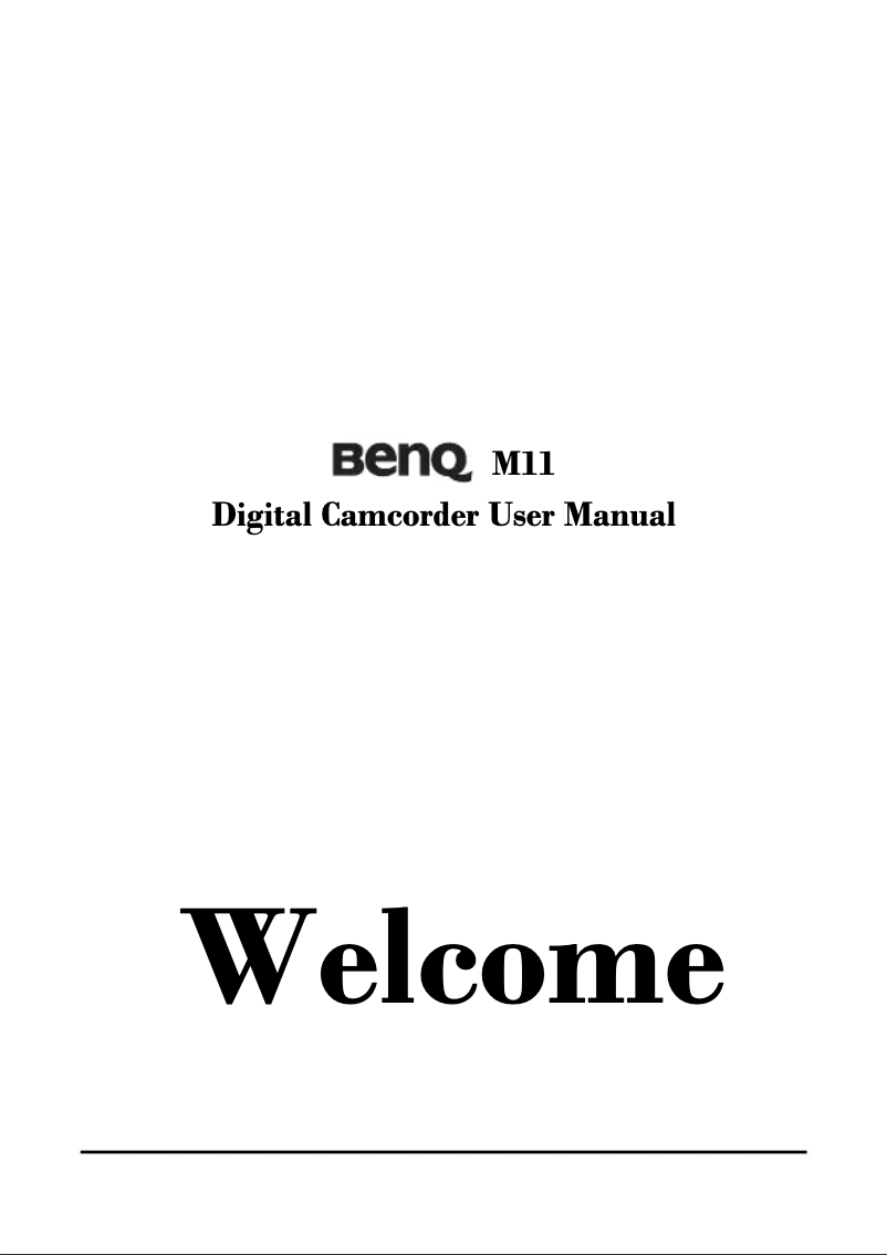 Page n°1 - Manuel utilisateur BenQ 9H.A1901.9DA