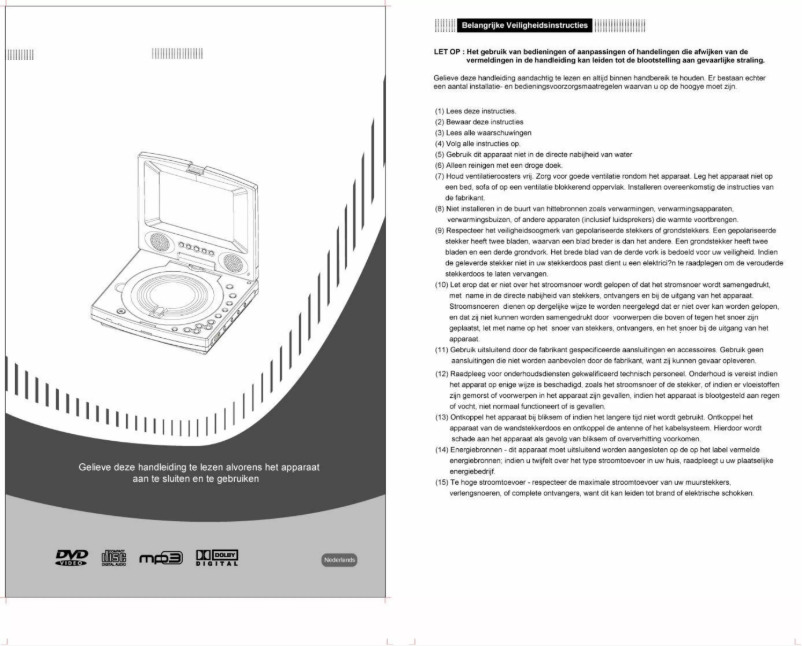 Page n°1 - Manuel utilisateur Marquant MPDM11