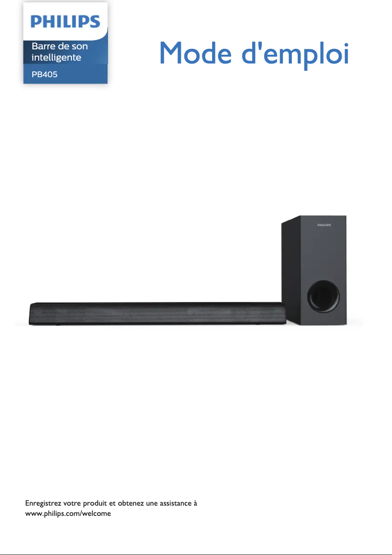 Image de la première page du manuel de l'appareil TAPB405