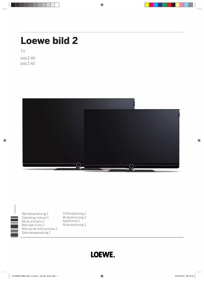 Page n°1 - Manuel utilisateur Loewe Bild 2.49
